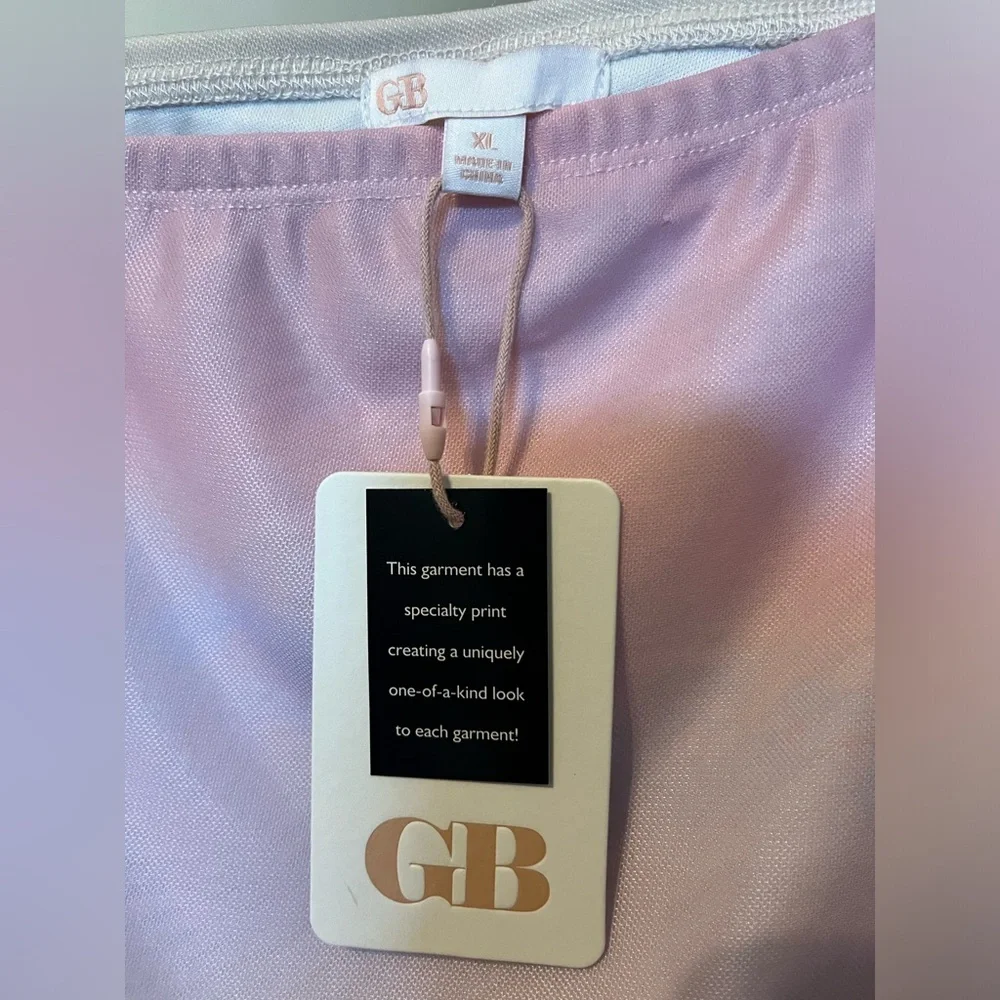 GB Maxi skirt Pink and purple XL NWT - Picture 6 of 6